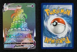 Rainbow - Alcremie VMAX Pokemon Sword & Shield Shining Fates #073 - Image 3