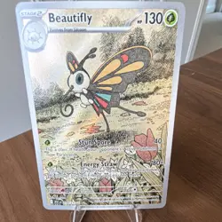 2026 Pokemon Ascended Heroes Beautifly 219/217 Illustration Rare ASC NM - Image 1
