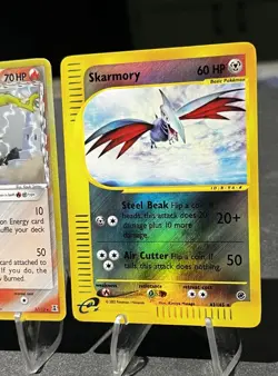 ✨Beautiful! Delta Species Flareon & Reverse Expedition Skarmory Pokemon Lot🔥 - Image 5
