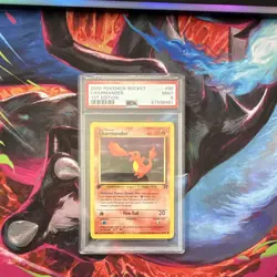 Pokemon Team Rocket Charmander #50 1st Edition PSA 9 English - Image 1