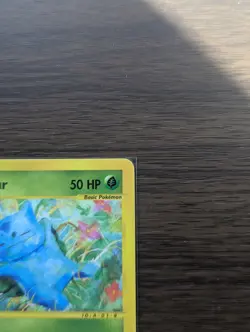 2002 Pokemon Expedition Base Set Bulbasaur 94/165 e-Reader - Image 3