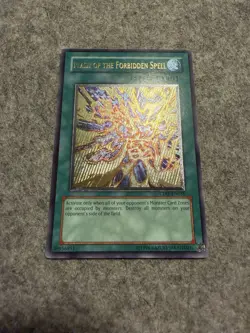 Yugioh Flash of the Forbidden Spell CDIP-EN038 Ultimate Rare Unlimited NM-VLP - Image 1