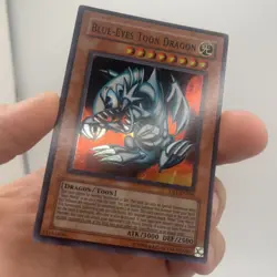Yugioh card Blue-Eyes Toon Dragon DB1-EN066 Super Rare - Image 4