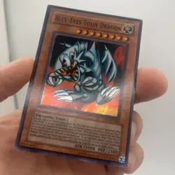 Yugioh card Blue-Eyes Toon Dragon DB1-EN066 Super Rare - Image 5