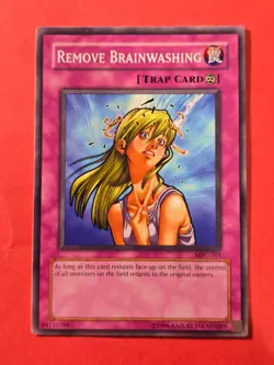 2003 Yu-Gi-Oh! Magician's Force Unlimited #MFC101 Remove Brainwashing, C, cd1 - Image 1