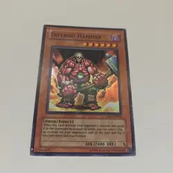 Yugioh! LP Inferno Hammer - CMC-EN002 - Super Rare - Limited Edition - Image 1
