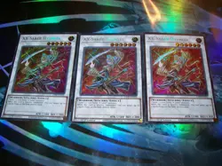 3x XX-Saber Hyunlei 1st Edition Secret Rare L26D-ENX35 Yu-Gi-Oh! - Image 1
