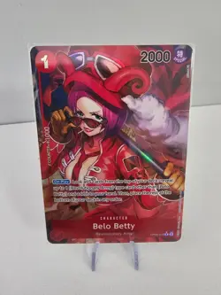 One Piece CCG Awakening Of The New Era OP05-015 Belo Betty Rare Alt Art Foil - Image 1