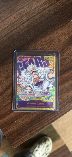 One Piece Monkey D. Luffy Gear 5 (Alt Art) OP05 (119) MINT - Image 1