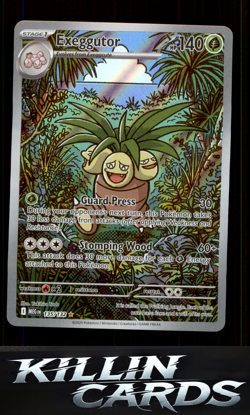Exeggutor - 135/132 135/132 Pokemon Illustration Rare ME01: Mega Evolution Card - Image 1