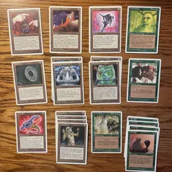 MTG: 4th Edition ‘95 Lot - Huge 150 Cards Inc Rares - Magic The Gathering - Image 1