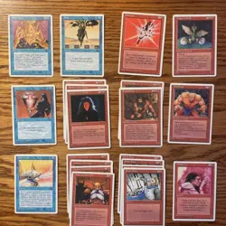 MTG: 4th Edition ‘95 Lot - Huge 150 Cards Inc Rares - Magic The Gathering - Image 5