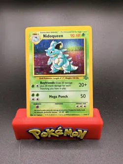 Nidoqueen - 7/64 - Pokemon Jungle Unlimited Holo Rare Card WOTC NM - Image 1