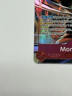 Monkey D. Garp Alt Art OP13-016 - One Piece English Card-Carrying on His Will - Image 2