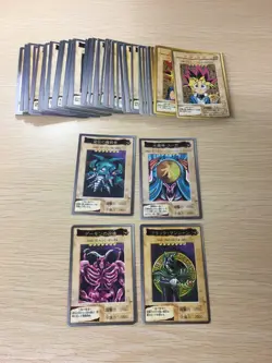 Yu-Gi-Oh! Yugioh Card near complete lot cards RARE Dark Magician BANDAI JAPAN - Image 1