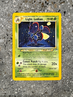 Pokemon TCG Cards Light Ledian 24/105 Neo Destiny Rare NM-M - Image 1