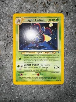 Pokemon TCG Cards Light Ledian 24/105 Neo Destiny Rare NM-M - Image 3
