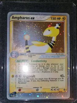 Pokemon Ampharos ex Holo Dragon 89/97 2003 Card NM/LP+ - Image 2