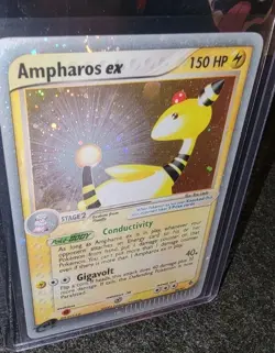 Pokemon Ampharos ex Holo Dragon 89/97 2003 Card NM/LP+ - Image 3
