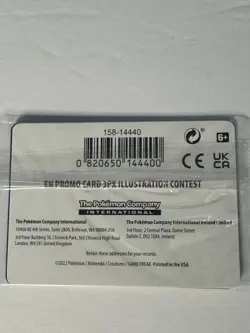 2022 Pokemon Card Illustration Contest SWSH303 SWSH304 SWSH305 Promos Sealed - Image 2