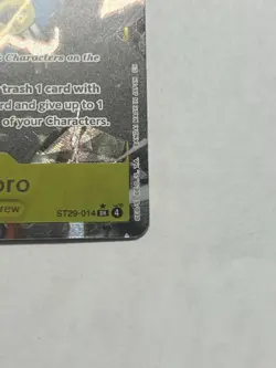 Roronoa Zoro ST29-014 SR Alt Art Starter Deck 29 Egghead Foil One Piece Card NM - Image 4