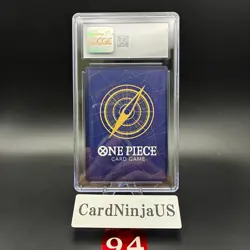 CGC 10 GEM MINT Nami Parallel OP01-016 R 25th Edition ONE PIECE Card Game 94 - Image 2