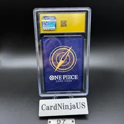 CGC 10 PRISTINE Nico Robin ST01-008 C 25th Edition Parallel ONE PIECE Card Game - Image 2