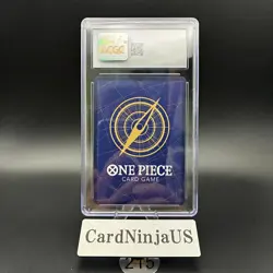 CGC 8 NM/Mint Jimbei Parallel ST01-005 C 25th Edition ONE PIECE Card Game 215 - Image 2