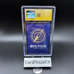 CGC 10 PRISTINE Usopp Parallel ST01-002 C 25th Edition ONE PIECE Card Game 230 - Image 2