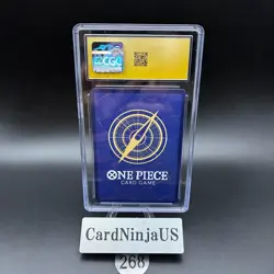 CGC 10 PRISTINE Portgas D. Ace P-028 Boichi Magazine Vol.16 Promo ONE PIECE Card - Image 2