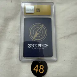 CGC 10 PRISTINE Luffy SR OP07-109 Japanese One Piece Promo Card ONE PIECE 48 - Image 2