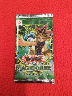 Yugioh MRL Magic Ruler 1st Ed EMPTY Pack Wrappers Vintage NO Cards - Image 1