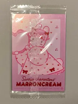 Marroncream - 25 - Sanrio Characters - Wafer / Itajaga Sealed Card Japanese - Image 2