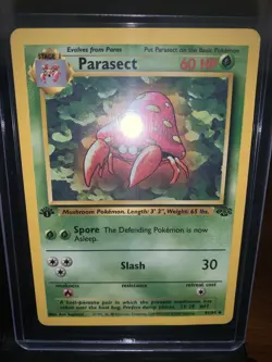 Pokemon TCG Parasect Base Jungle Set, 1st Edition Uncommon Card 41/64 - Image 2