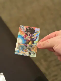 Son Goku : GT FB09-100 SR Alternate Art Dual Evolution Dragon Ball Card English - Image 1
