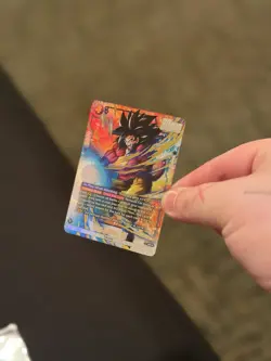 Son Goku : GT FB09-100 SR Alternate Art Dual Evolution Dragon Ball Card English - Image 3