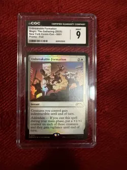 TMNT Unbreakable Formation NYCC 2025 MTG Promo Magic The Gathering MINT 9 - Image 1