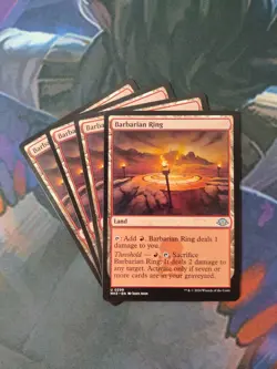Barbarian Ring x 4 | 7% Off 2+ | MH3 | NM | MTG - Image 1