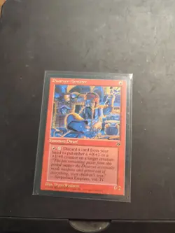 Dwarven Armorer - RESERVED LIST - MTG Fallen Empires - NM - Image 1