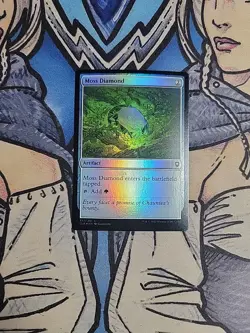 1x Moss Diamond Foil - NM/M CLB MTG Magic the Gathering - Image 1