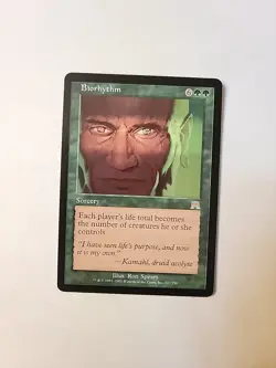 Magic The Gathering Onslaught Set Biorhythm NM-MT OC3428 - Image 1