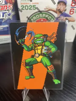 MTG Michelangelo, the Heart (Pixel) (35/54) TMNT Art Series - Image 1
