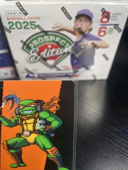 MTG Michelangelo, the Heart (Pixel) (35/54) TMNT Art Series - Image 3