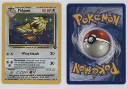 Pidgeot Holo Pokemon Jungle #8 1999 - Image 3