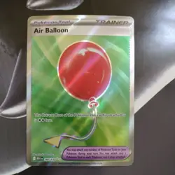 Pokemon TCG-Mega Evolution/Air Balloon 166/132 Full Art Trainer - Image 1