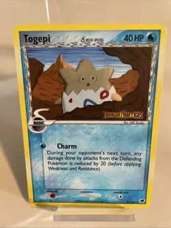 2006 Pokemon Togepi (Delta Species) 41/101 Dragon Frontiers Reverse Holo NM-LP - Image 1