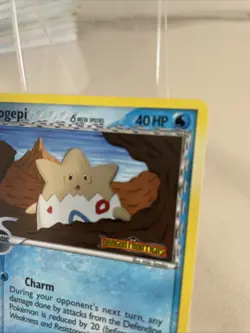 2006 Pokemon Togepi (Delta Species) 41/101 Dragon Frontiers Reverse Holo NM-LP - Image 3