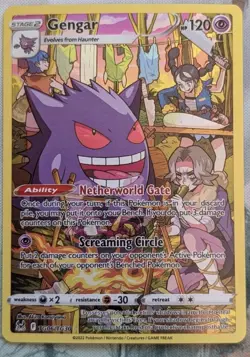 Gengar TG06/TG30 SWSH11: Lost Origin Trainer Gallery Holo Pokemon TCG - NM - Image 2