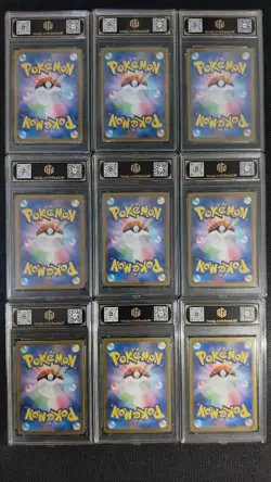 2024 Pokemon Terastal Festival Eevee Evolution Set Of 9 TOC 10 Pristine GL15 - Image 2