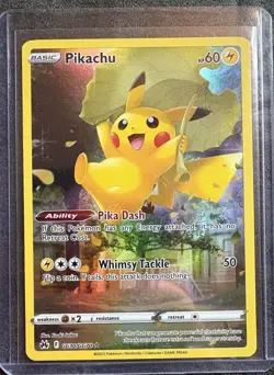 Pokemon Pikachu TCG Crown Zenith Holo Full Art Secret Rare GG30/GG70 NM Mint - Image 1